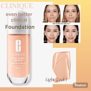 CLINIQUE Even Better Clinical Vitamin Makeup Broad Spectrum SPF 45 FoundationNIB